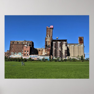 Poster Santo Henri Montreal Quebec - Canadá - Fábrica d