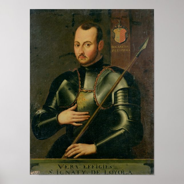 Poster Santo Ignatius da Loyola (Frente)