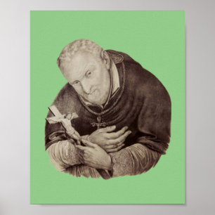 Poster Santo Italiano Alphonsus Liguori