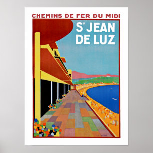 Póster Santo Jean de Luz