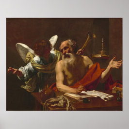 Poster Santo Jerome - Simon Vouet Fine Art