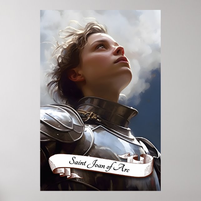 Poster Santo Joan of Arc (Frente)