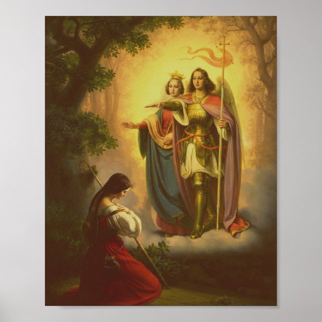 Poster Santo Joan of Arc (Frente)