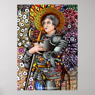 Póster Santo Joana do arco