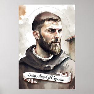 Poster Santo José de Cupertino