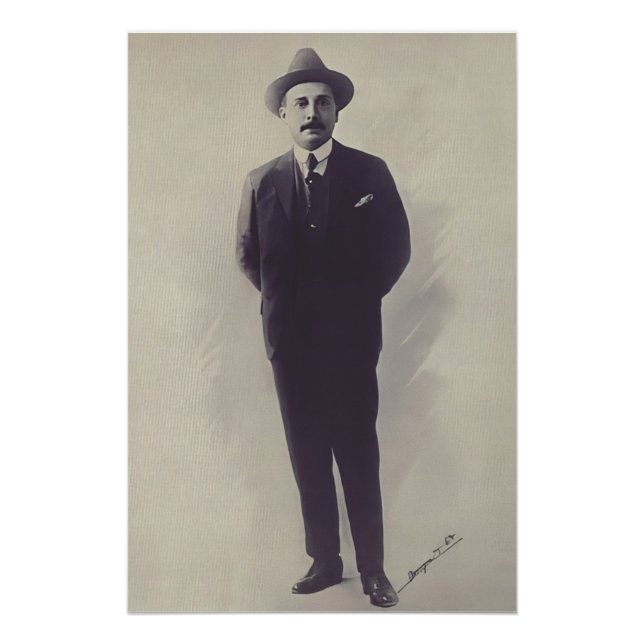 Póster Santo Joseph Gregory Hernandez Layman (Frente)