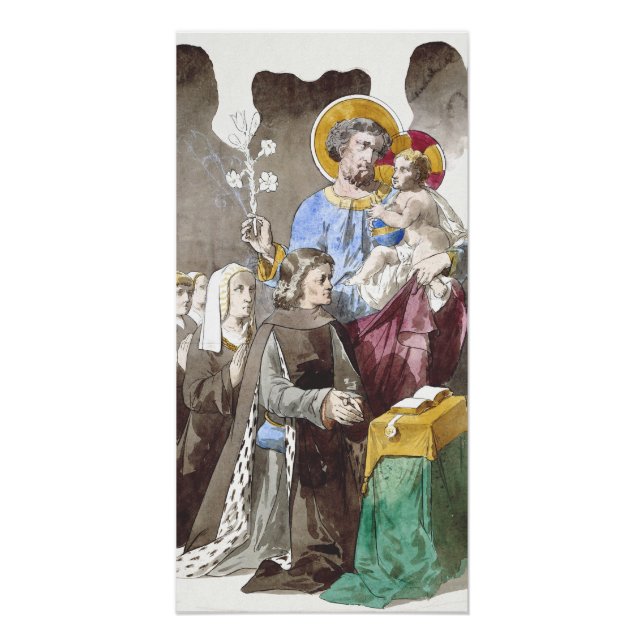 Póster Santo Joseph Patron, da Igreja Universal (Frente)