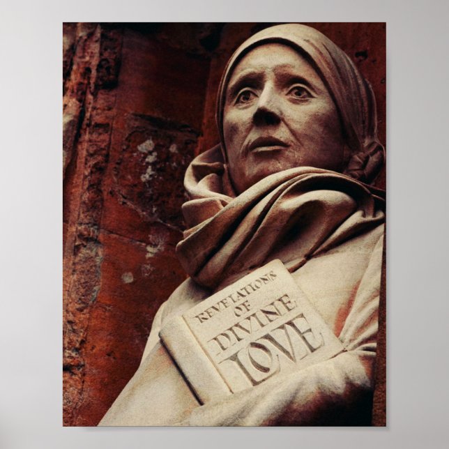 Poster Santo Julian de Norwich (Frente)