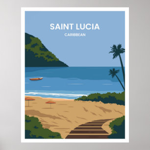 Poster Santo Lucia paisagem