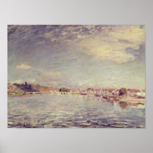 Póster Santo-Mammes de Alfred Sisley