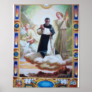 Poster Santo Martin De Porres