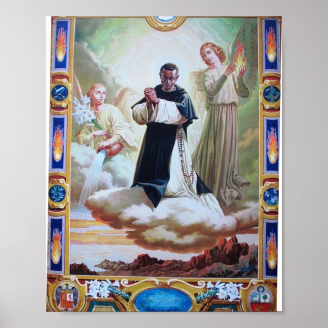 Poster Santo Martin De Porres (Frente)