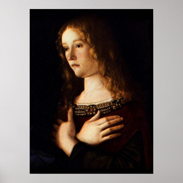 Póster Santo Mary Magdalene - Bellini (Frente)
