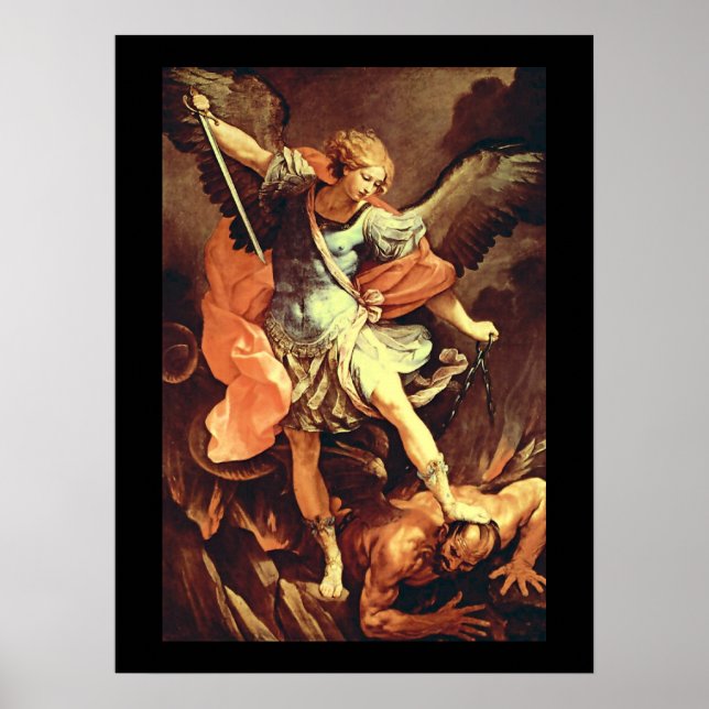Poster Santo Miguel Arcanjo (Frente)