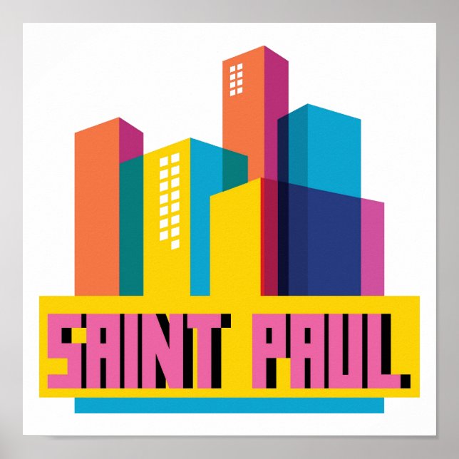 Póster Santo Paul em Design (Frente)