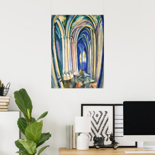 Poster Santo-Séverin Robert Delaunay