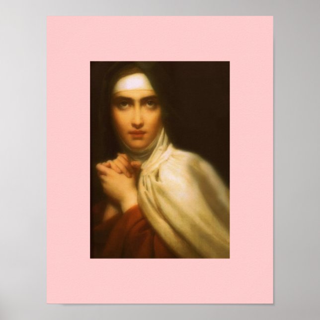 PÓSTER SANTO TERESA DE AVILA (Frente)