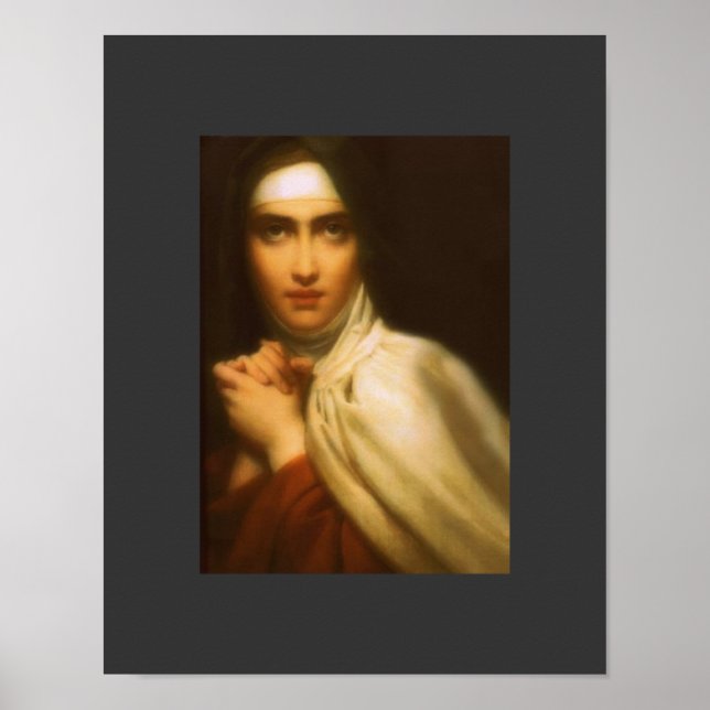 POSTER SANTO TERESA DE AVILA (Frente)