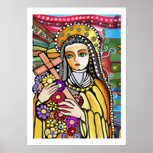 Poster Santo Teresa de Jesus (Frente)