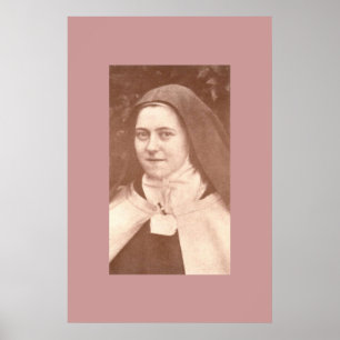Poster Santo Therese De Lisieux