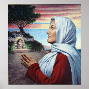 Póster Santo Yolanda