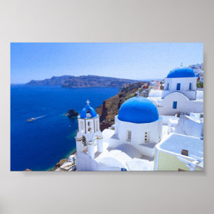 Poster Santorini