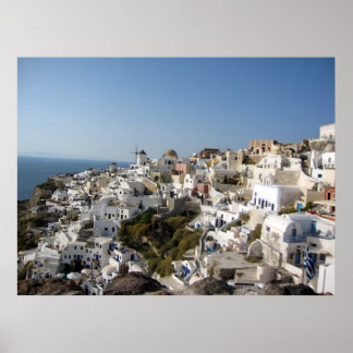 Póster Santorini