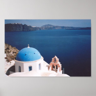 Póster Santorini