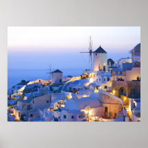 Poster Santorini