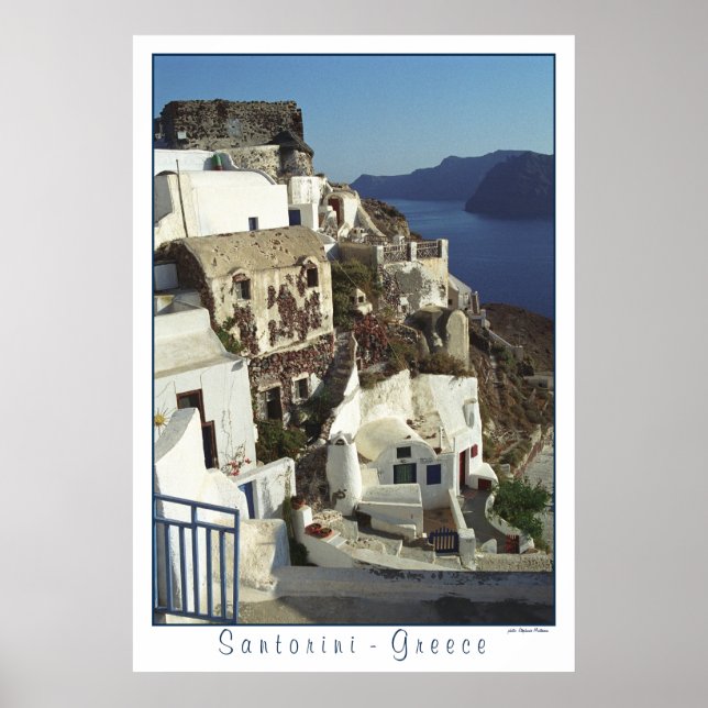 Poster Santorini (alta resolução) (Frente)