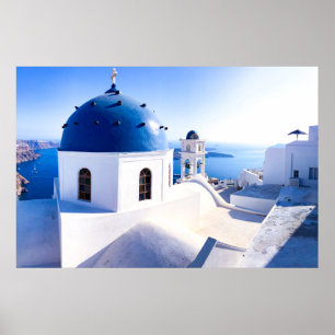 Poster Santorini Wall Art