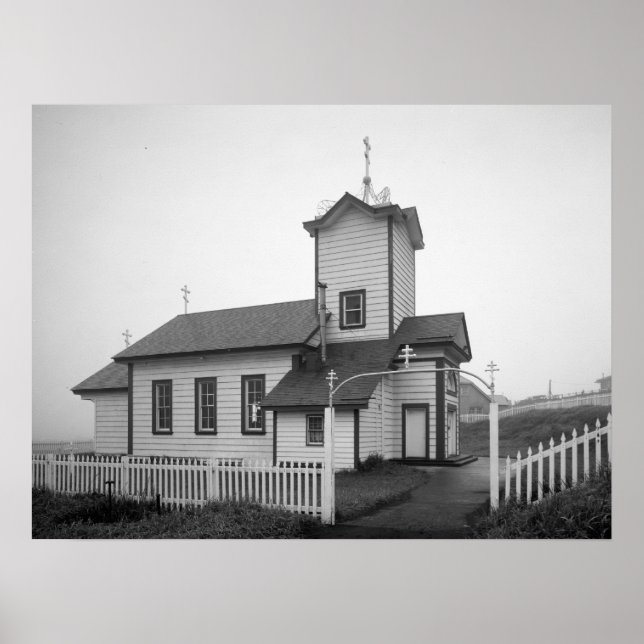 Póster Santos Igreja Ortodoxa Russa de Peter & Paul (Frente)