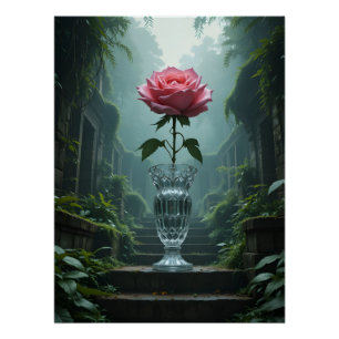Póster Santuário Crystal Rosa