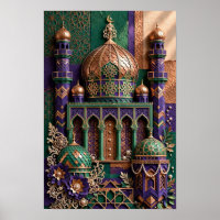 Santuário da Mesquita de Cobre Esmeralda