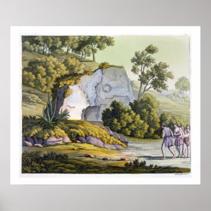 Poster Santuário de Sun, Peru, 'de Le Traje Ancien e de