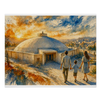 Póster Santuário do Livro,