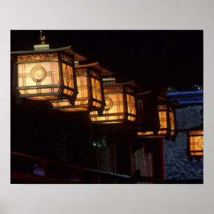 Poster Santuário Grand Inari, Fushimi, Quioto, Japão