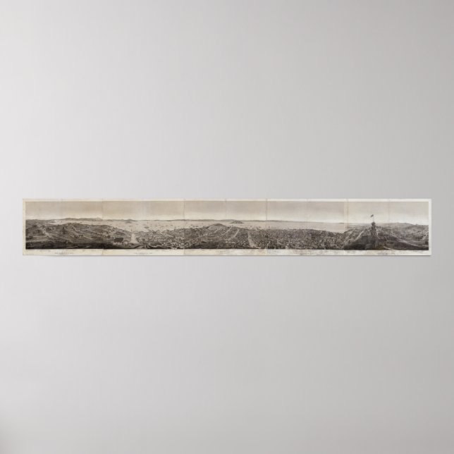 Póster São Francisco, 1862, do Monte Russo (Frente)