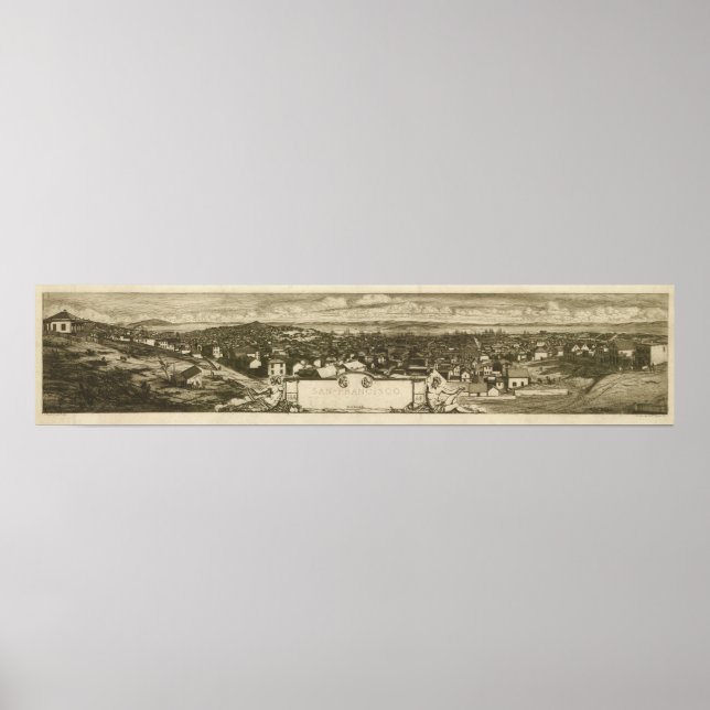 Póster São Francisco: 1885 (Frente)