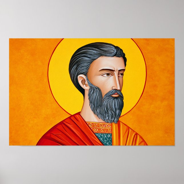 Poster São Gregório de Narek: Voz da Oração (Frente)