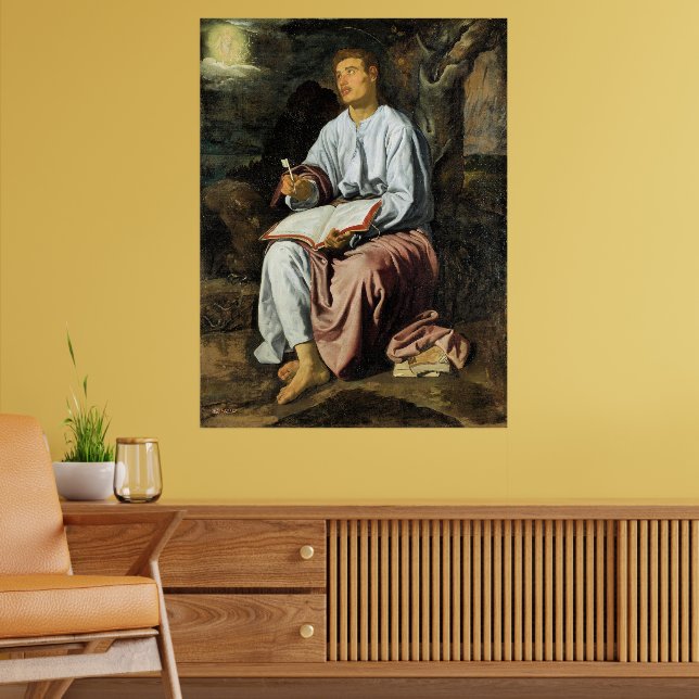 Poster São João em Patmos, arte fina, (Sala de Estar 2)