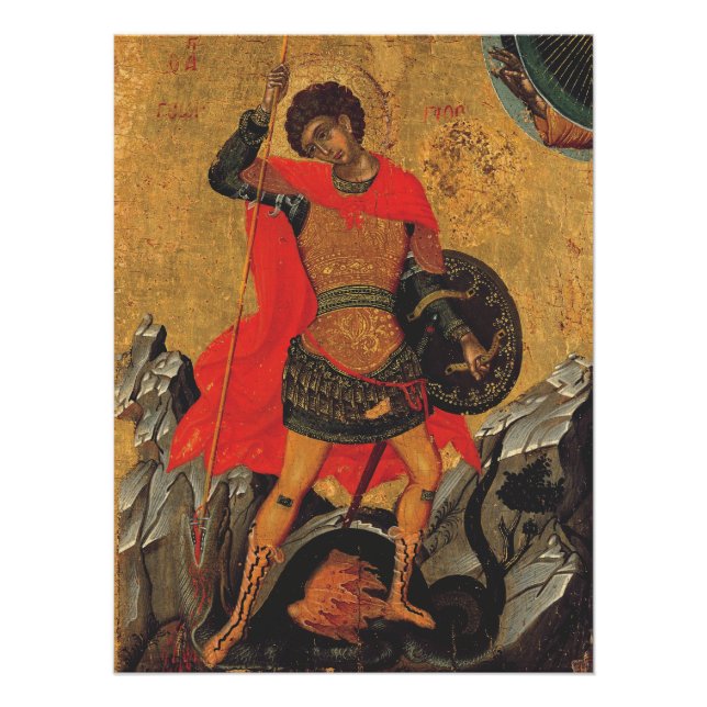 Póster São Jorge e o Dragão Grande Mártir (Frente)