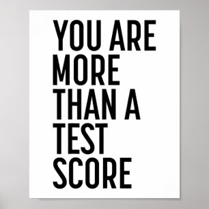 Poster São Mais Do Que Um Teste De Professores De Ponta D