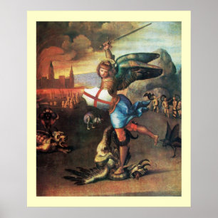 POSTER SÃO MIGUEL E O DRAGÃO