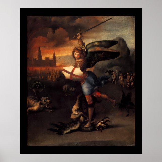 PÓSTER SÃO MIGUEL E O DRAGÃO (Frente)