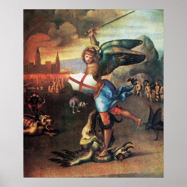 PÓSTER SÃO MIGUEL E O DRAGÃO (Frente)