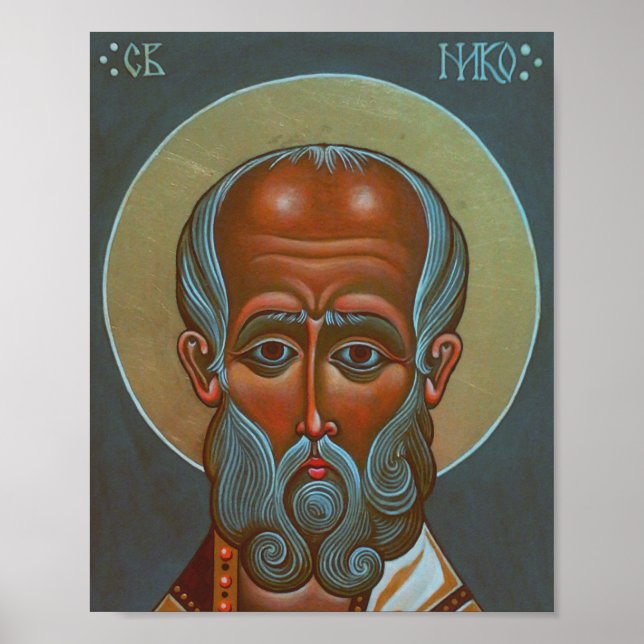 Poster São Nicolau Taumaturgo (Frente)