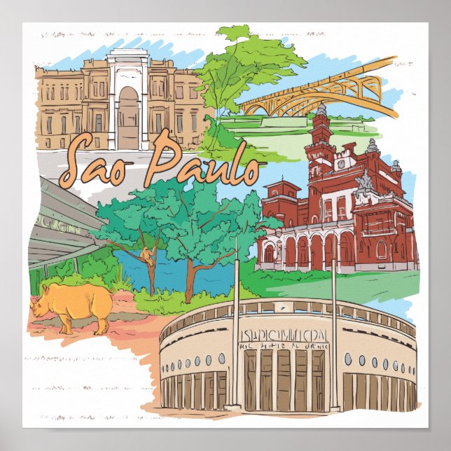 Poster São Paulo (Frente)