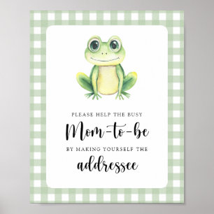 Poster Sapo - Ajude a futura mãe ocupada