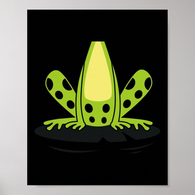 Poster Sapo Corpo Fácil Fácil Fácil Presente no Halloween (Frente)